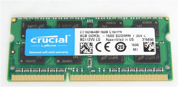 GRAFENTHAL MEM 8GB DDR3L NON-ECC 1600MHz SO-DIMM 1.35V